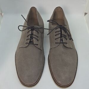 Banana Republic Men's Classic Suede Lace-Up Shoes - Gray 10M